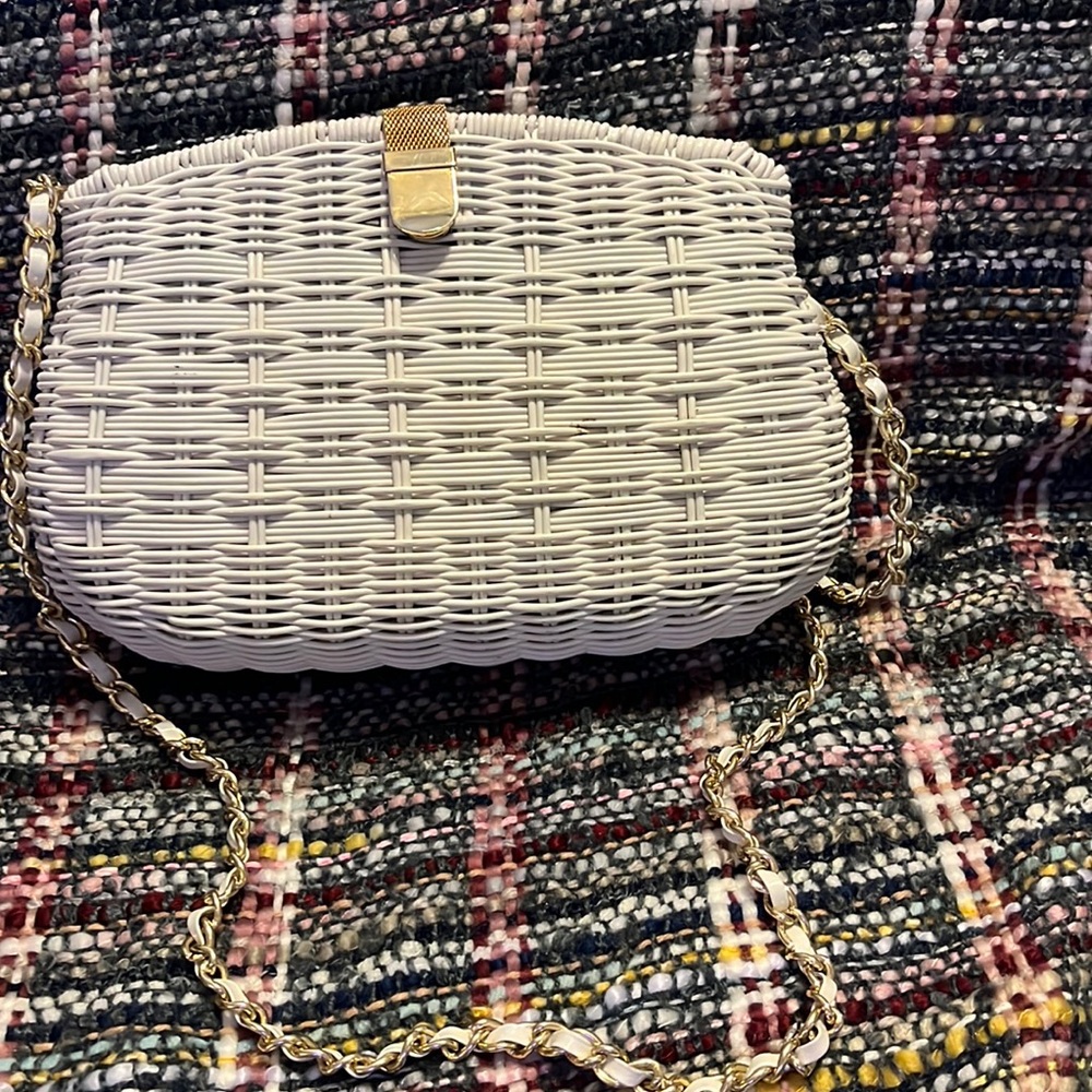 Heiress vintage wicker purse
